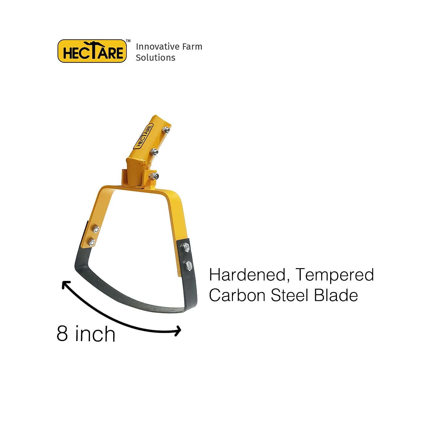 Hectare hand weeder blade is 8 inches long, Covers more area and reduce the time of weeding